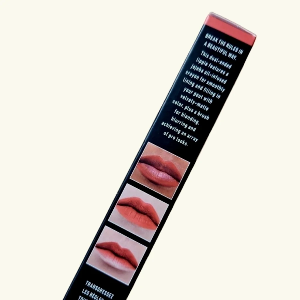 NYX Dazed & Diffused Blurring Lipstick - El Fuego, Bold Red, NWT